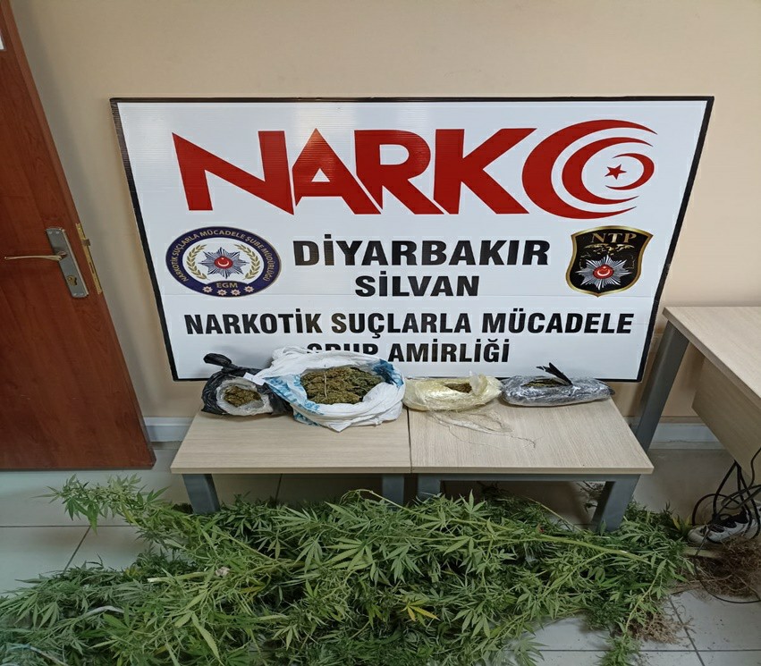 Silvan da Narkotik Operasyonları